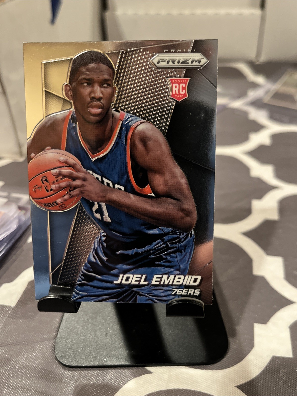 2014-15 Panini Prizm - Joel Embiid #253 (RC)