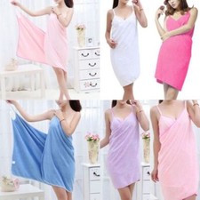 Soft Bathing Robe - Quick Dry Microfiber Bathrobe Shower Towel Spa Bathrobes