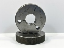 ATLAS M30-2 6g L/H GO 28.663 NOGO 28.493 Thread Inspection Ring Gage Set Used