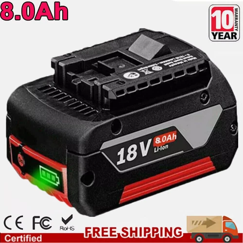 For Bosch 18V 5Ah/8Ah Lithium-Ion Battery Professional GBA BAT609 BAT620 BAT610 - Picture 14 of 14