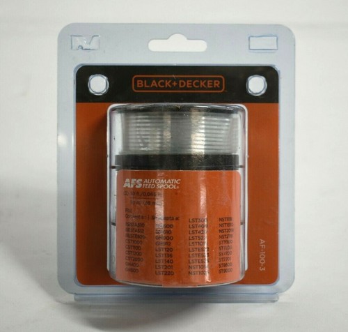 Black Decker AF-100-3, 0.065 in. Dia. X 30 Ft. L Replacement Line Trimmer Spool - 第 1/5 張圖片