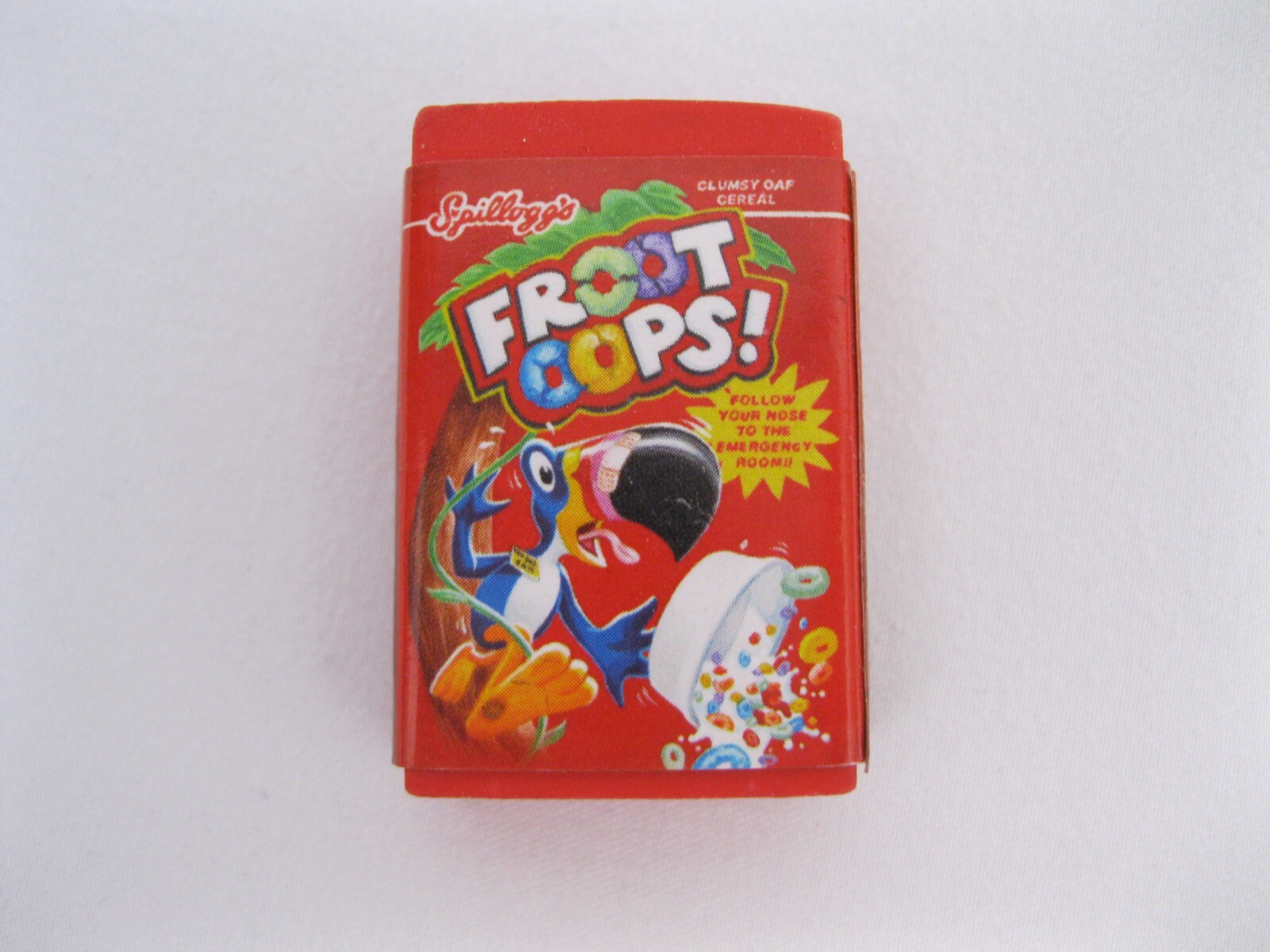 Wacky Packages Erasers Lot Of 10 Topps Apple Jerks Froot Oops Thefty Dr Pooper