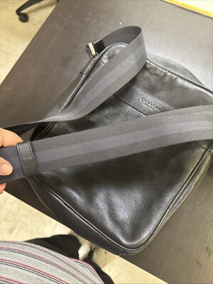 【美品】COACH レザー ショルダーバッグ ブラック　F70813 coach black leather f70813 | eBay