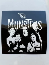 The Munsters Sticker Vinyl Decal Horror Movie Lilly Herman Munster 4" X 4" (594)