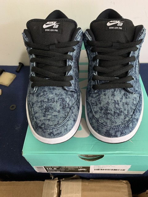 nike sb dunk low bleached denim