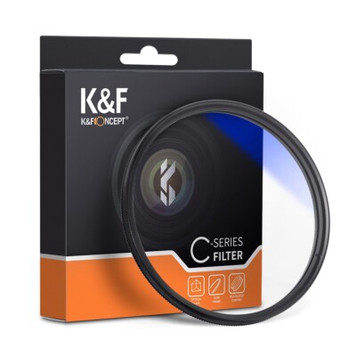 K&F Concept  Slim Blue Zirkularer Polfilter Polarisationsfilter CPL Filter Japan