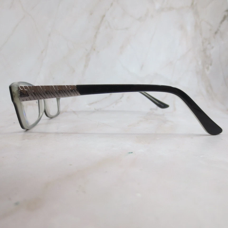 Marco de gafas Elizabeth Arden EA115A-2 para hombre negro borde completo rectangular 52-19-130 Foto 3 de 4