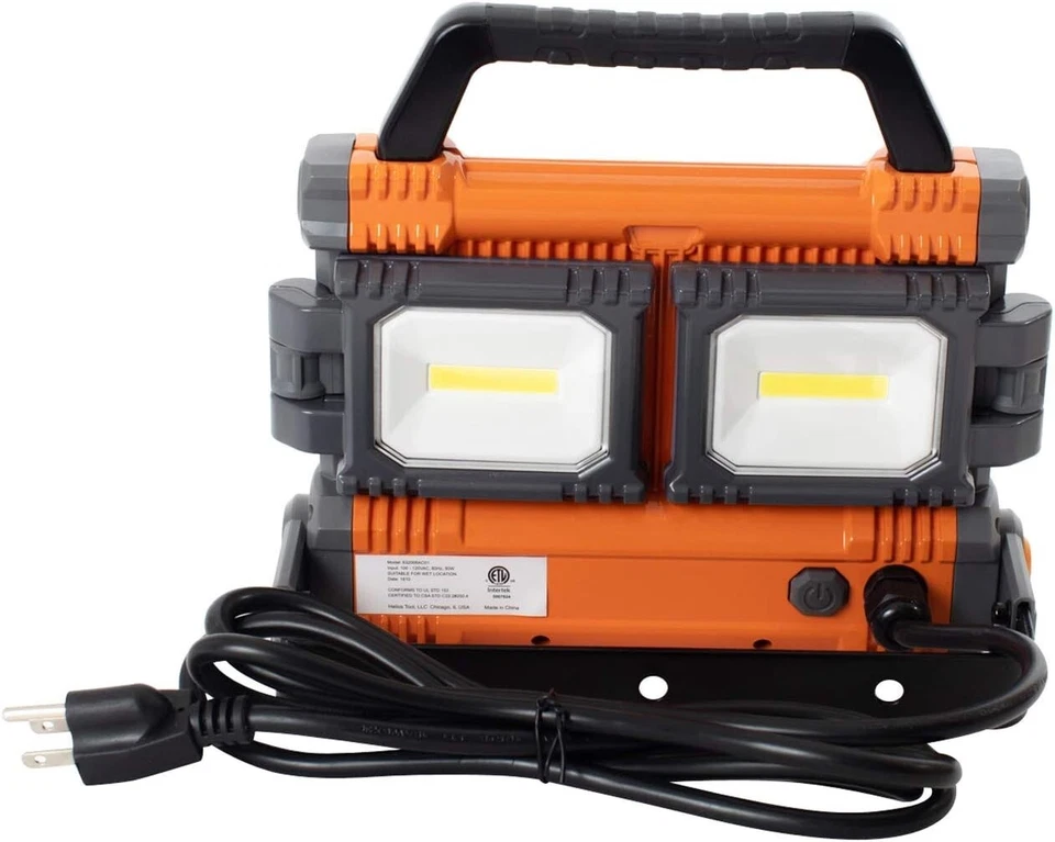 Helios 5000 Lumen Heavy Duty Work Light with Swivel Side Lights 360 - Image 3 of 4