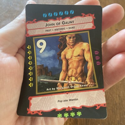 John of Gaunt Xenophile Misprint/Miscut NFC MTG Token