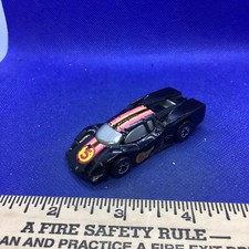 1988 Hot Wheels Black GT Racer w/ Blackwalls 5