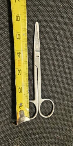 Miltex 5-6 Meister Hand Stainless Scissors 5.8" Straight Medical Surgical Italy - Picture 3 of 4