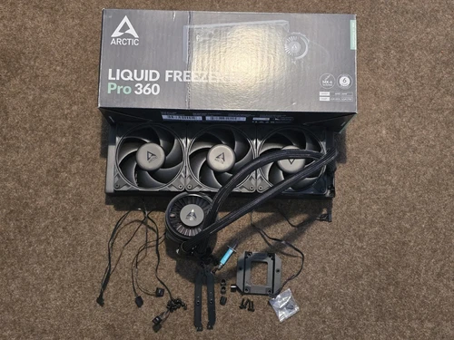 Arctic Liquid Freezer III Pro 360 Black All In One Liquid CPU Cooler