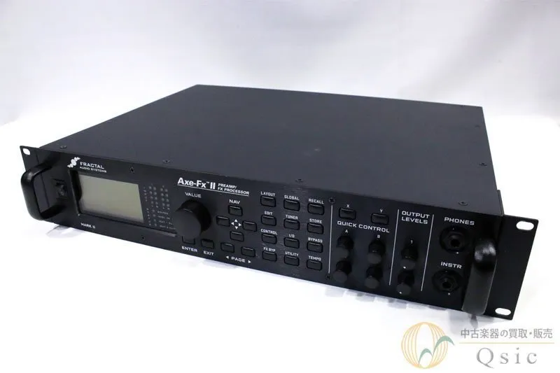 Fractal Audio Axe FX II Mark II Effect Rack Used from JAPAN Tested Working
