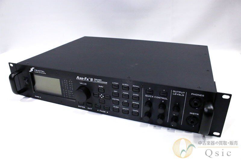 Fractal Audio Axe FX II Mark II Effect Rack Used from JAPAN Tested