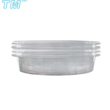 10 Pack 8'' Pot Saucer Reusable Sturdy Drip Tray Plastic Flower Plant Pots