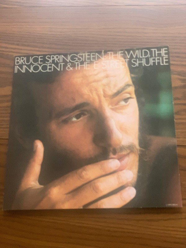 Bruce Springsteen 1973 The Wild, The Innocent & The E Street Shuffle 12x12 Flat