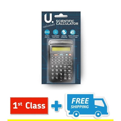 1 X U.Calculatrice Scientifique avec Etui - Photo 6/7