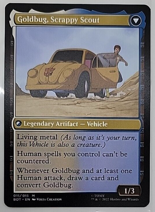 MTG Goldbug, Humanity's Ally Goldbug, Scrappy Scout