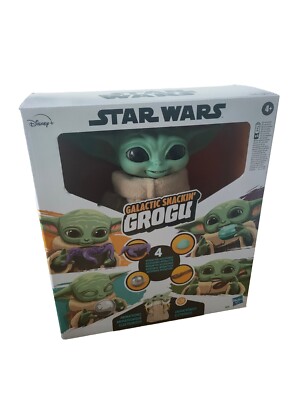 Hasbro - Star Wars The Mandalorian Galactic Snacking Grogu  Spielfigur