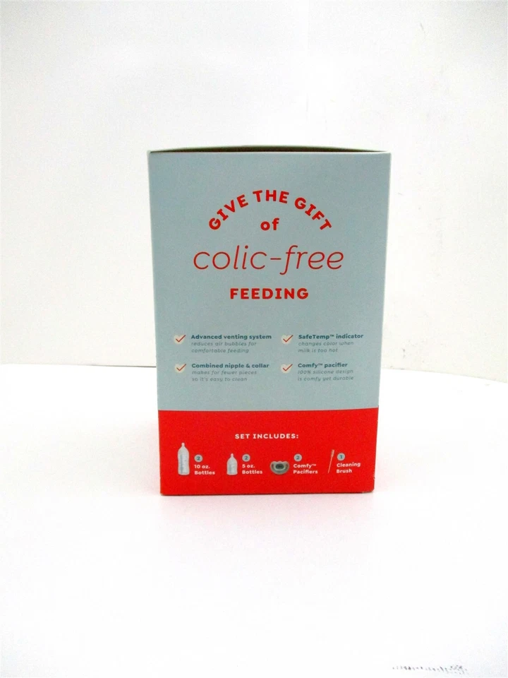 Biberón y chupete anticólicos NUK Smooth Flow Pro recién nacido conjunto de regalo de 7 piezas Foto 4 de 4