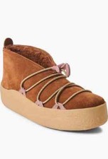 Free People Ladies Snowdrop Micro Mukluk Shearling Boot size 7 NIB 188 