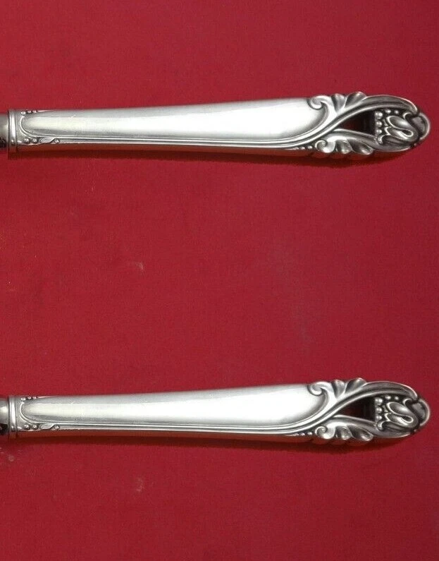 Conjunto de servir salmão prata esterlina Spring Glory da International peixe personalizado - Imagem 3 de 3