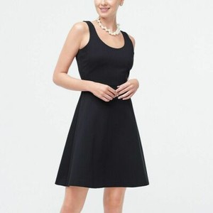 black strappy swing dress