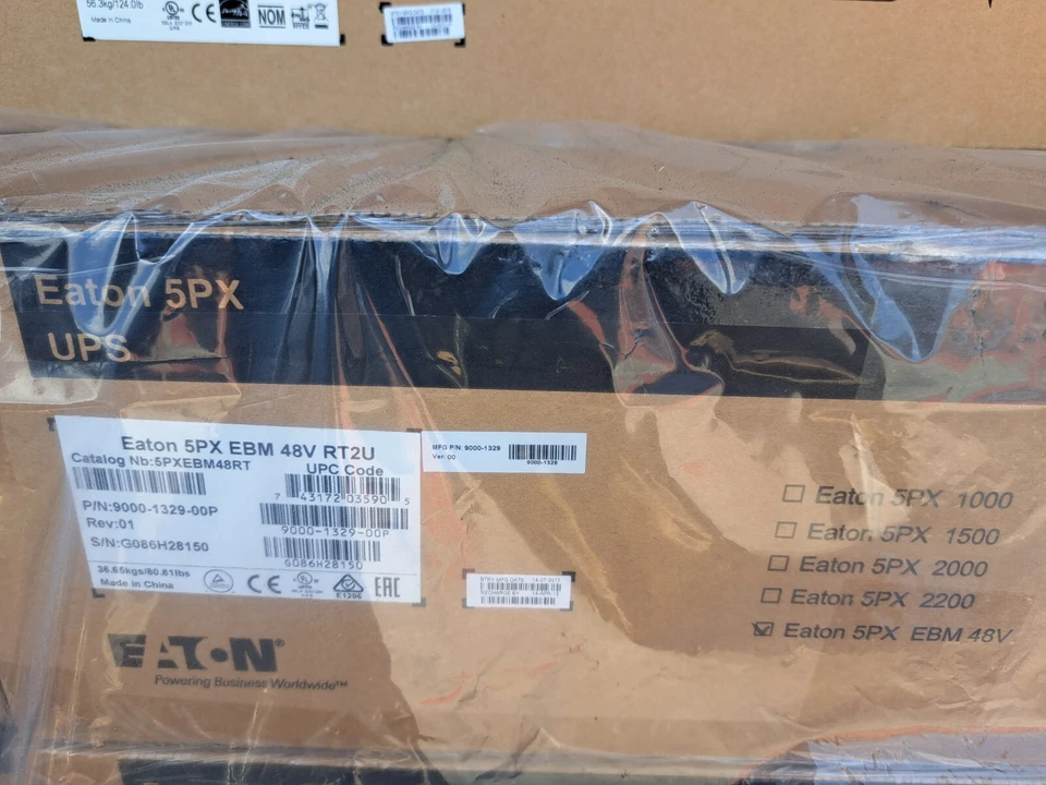 Eaton UPS External Battery Module 5PX EBM 48V RT2U FOR 5PX 1500/2000 5PXEBM48RT - Image 3 of 4