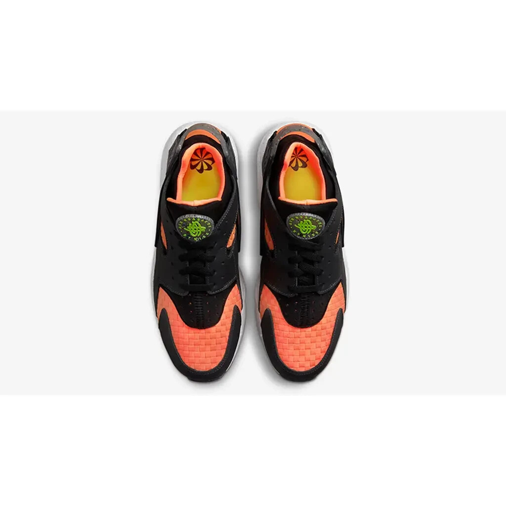 Nike Air Huarache Crater Premium Black Atomic Orange 2022 DQ5013-001 New sz 10 Nike Air Huarache Crater Premium  main image 3