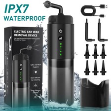 Upgraded Cordless Vacuum Ear Cleaner Wax Remover Safety Painless Cleaning Device