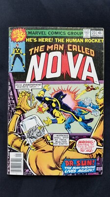 Nova #23 Newsstand 1979 McLeod/Infantino Cvr  ''Doctor Sun, Sphinx'' Marvel Comics