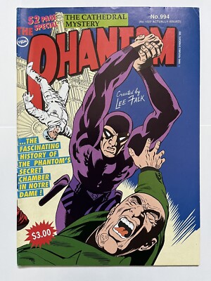 The Phantom # 994 Frew Comics The Cathedral Mystery 52 page special