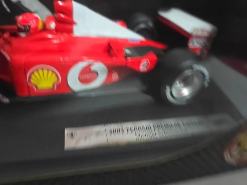 HotWheels 54643 "2002 Ferrari Premiere "M.Schumacher #1" 1:18 Sigillata - Immagine 2 di 4