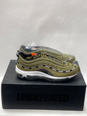 Nike air max 97 undefeated militia green shoe new