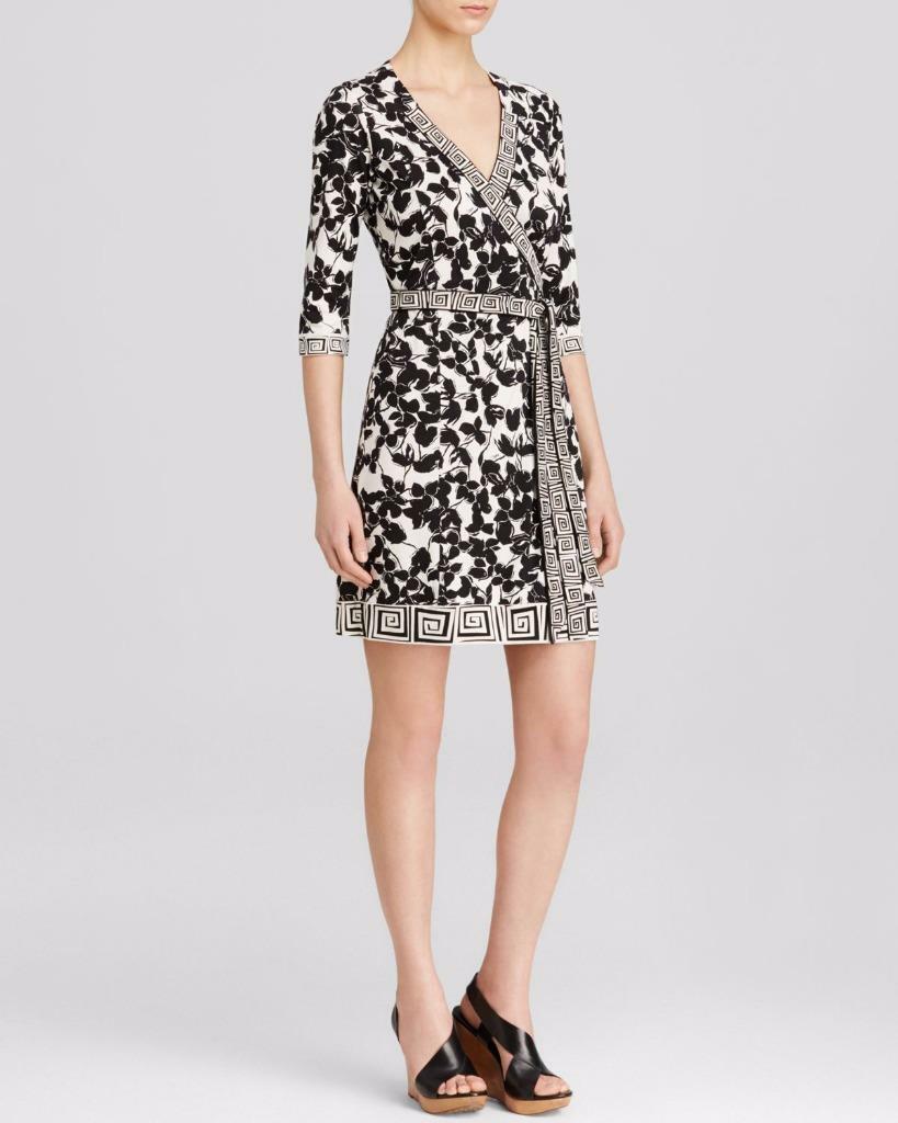 タグ付　DVF　Gracie Colorblock Wrap Dress DVF Diane Von Furstenberg Women 4 Wrap Dress Julian Pink