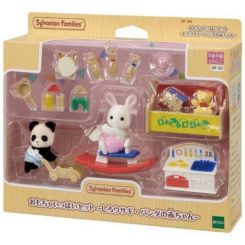 Sylvanian Families Toys set Baby white 