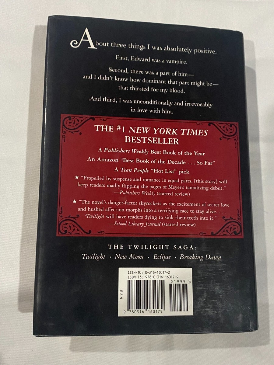 Twilight Saga : Twilight by Stephenie Meyer (Trade Paperback