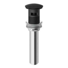 VIGO 1-3/4 in. Sink Pop-Up Drain with Overflow in Matte Black