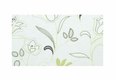 Erismann Tapete Vlies Urban Living 6643-07 Grau Grün Creme stylisch Floral
