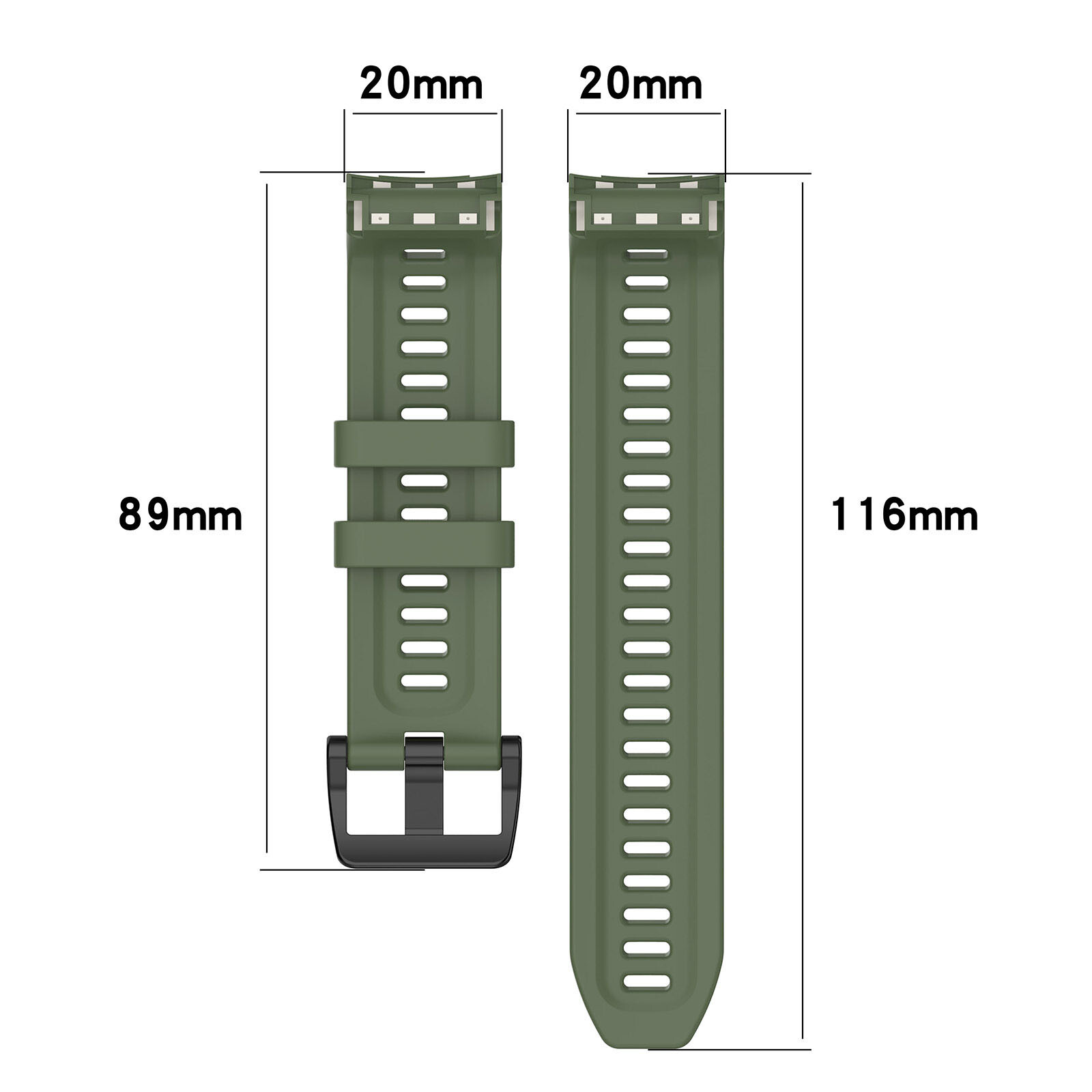For Garmin Approach S70 42MM/47MM Optional Silicone Watch Strap