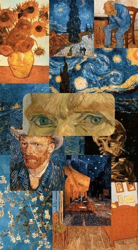 Toile tableaux van Gogh 50x75 cm pour habiller un mur vide sans travaux