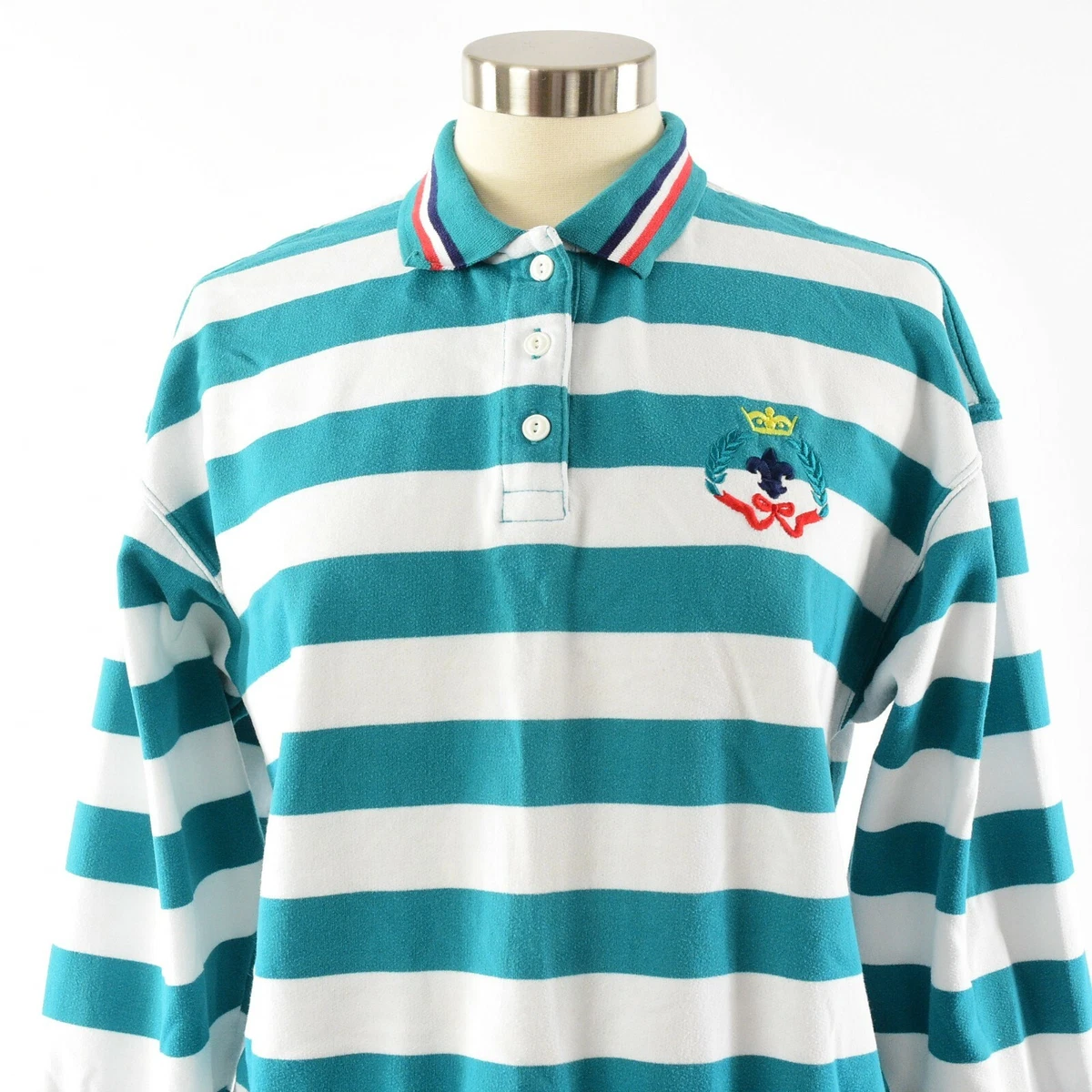 Polo neck sweatshirt discount