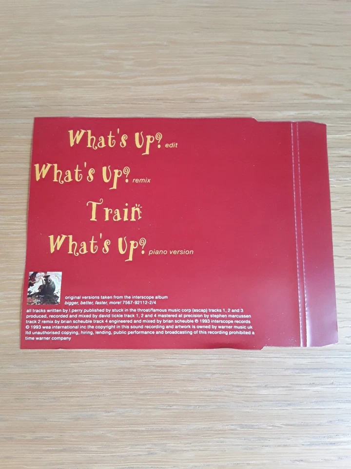 MCD - 4 NON BLONDES - WHAT'S UP? -  4 Tracks - Lesen! - Bild 2 von 2