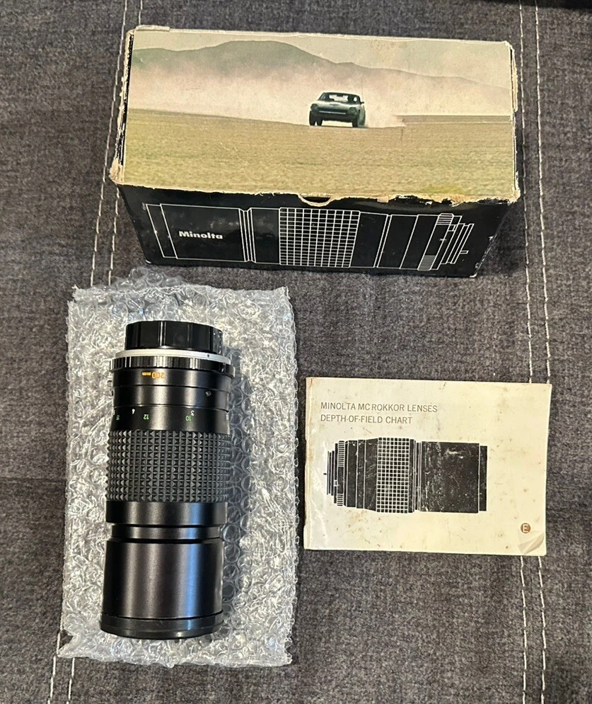 Minolta f/4.5 200mm Focal Camera Lenses for sale | eBay