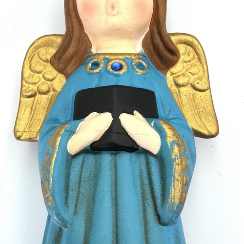 3 Vtg Christmas Ardco Angels Set Figurines 7.5" MCM Angel Decor Christmas Japan - Picture 9 of 10