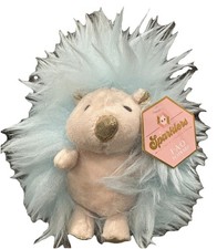 Hedgehog Toy Plush 6 Inch FAO Schwartz Sparklers New 