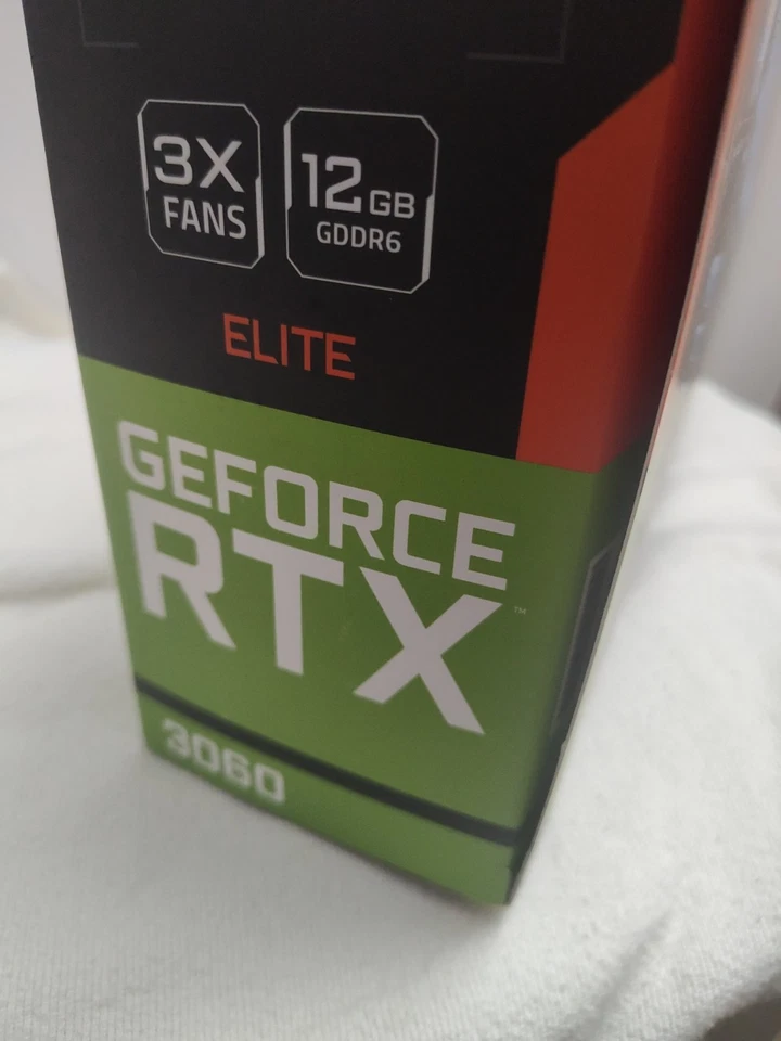 GIGABYTE AORUS GeForce RTX 3060 ELITE 12GB GDDR6 Graphics Card - Image 4 of 4