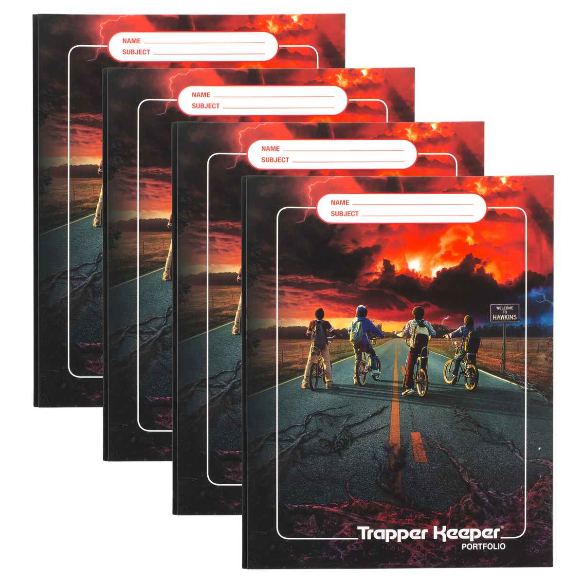 Mead Trapper Keeper STRANGER THINGS Pocket & Prong Paper Folder: 9