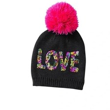 Betsey Johnson xox Trolls Love Multi-Sequin Beanie Hat