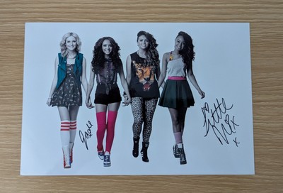 Little Mix - Jade Thirlwall Hand Signed Photo   - Pure HMV Cannonball Promo Pic